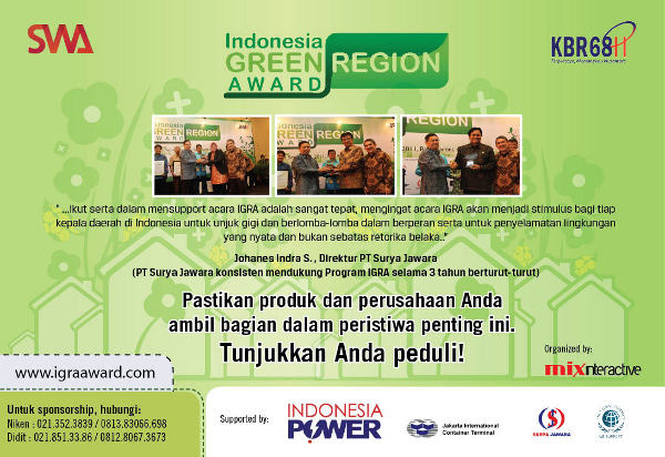 Indonesia Green Region Award 2012