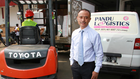 Adnan Fadjar, Pandu Logistics, logistik, kurir