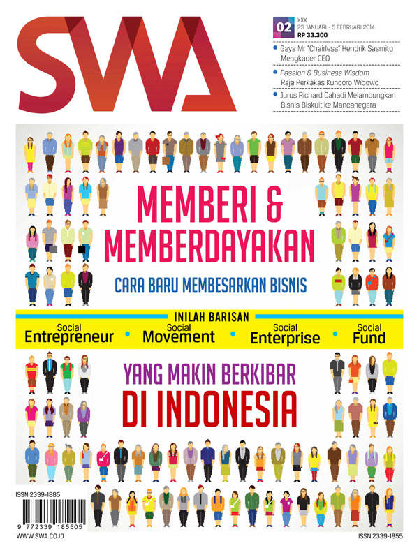 MEMBERI & MEMBERDAYAKAN Cara Baru Membesarkan Bisnis (SWA Edisi 02/2014)