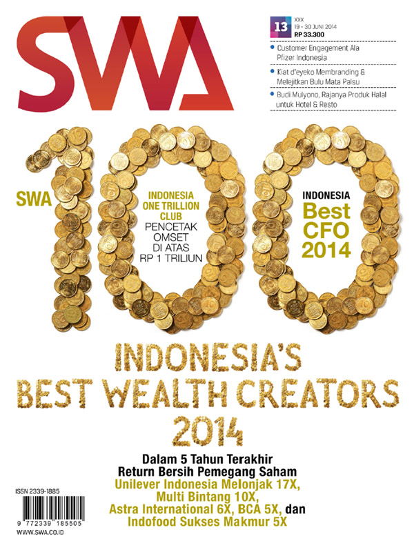 SWA 100: INDONESIA'S BEST WEALTH CREATORS 2014 (SWA Edisi 13/2014)