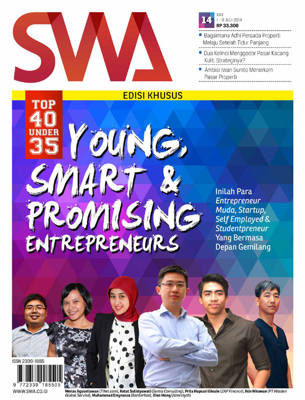 TOP 40 UNDER 35: Young, Smart & Promising Entrepreneurs (SWA Edisi Khusus 14/2014)