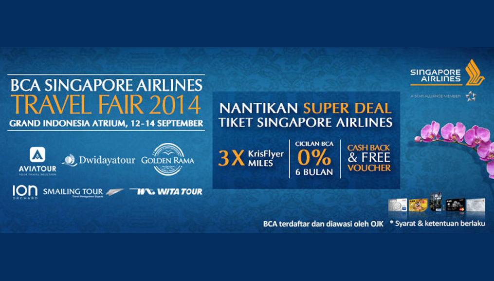 BCA Singapore Airlines Travel Fair 2014