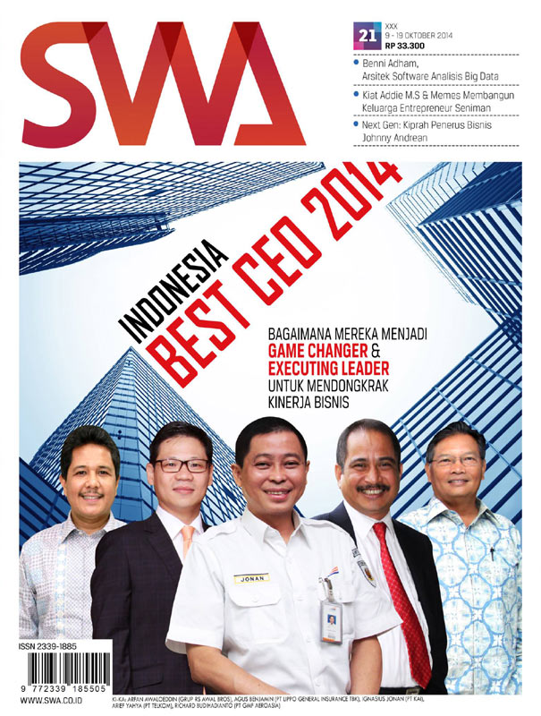 Indonesia Best CEO 2014 (SWA Edisi 21/2014)