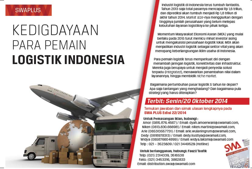 SWAPlus: Kedigdayaan Para Pemain Logistik Indonesia