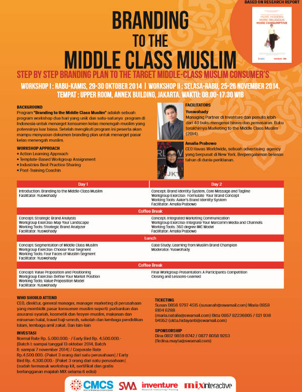 Branding to the Middle-Class Muslim: Step by step branding plan to the target Middle-Class Muslim Consumer’s