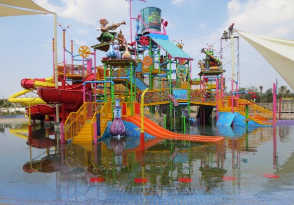 Salah satu wahana andalan Go Wet Water Adventure di Grand Wisata Bekasi yang akan diresmikan Desember 2014
