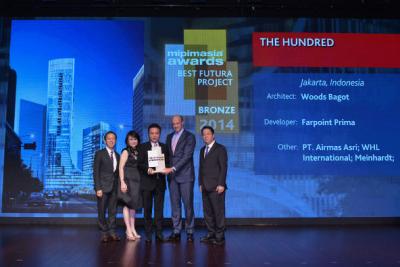 MIPIM ASIA AWARDS 2014-Best Futura Project-The Hundred