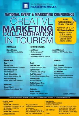 National Event & Marketing Conference: Creative Marketing Collaboration in Tourism