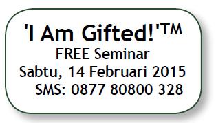 I Am Gifted! - Free Seminar