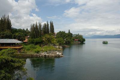 Indahnya panorama alam di Pulau Samosir. (IST)