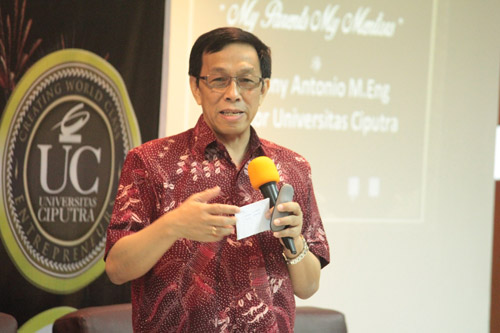 Rektor Universitas Ciputra, Ir. Tony Antonio, M.Eng. (Foto: IST)