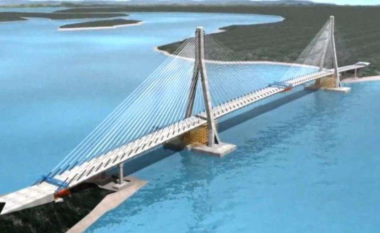 Ilustrasi - Jembatan Tol Kabupaten Penajam- Kota Balikpapan