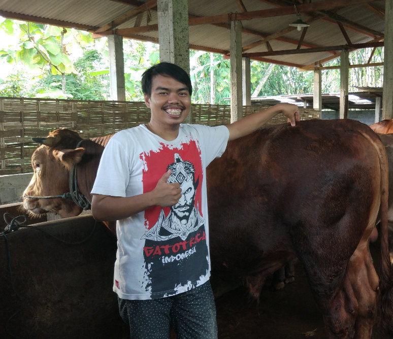 Gilang Kurniaji, founder Kandang.in platform investasi peternakan