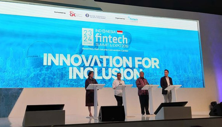 Sri Mulyani di Indonesia Fintech Summit & Expo 2019