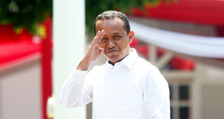 Bahlil Lahadalia, usai bertemu Presiden Jokowi di Istana Kepresidenan Jakarta