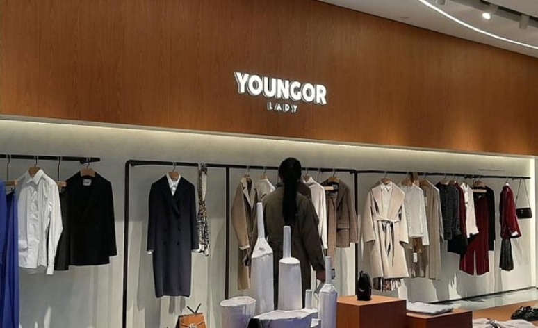 Salah satu gerai penjualan produk Youngor di Cina (Foto: Antara)