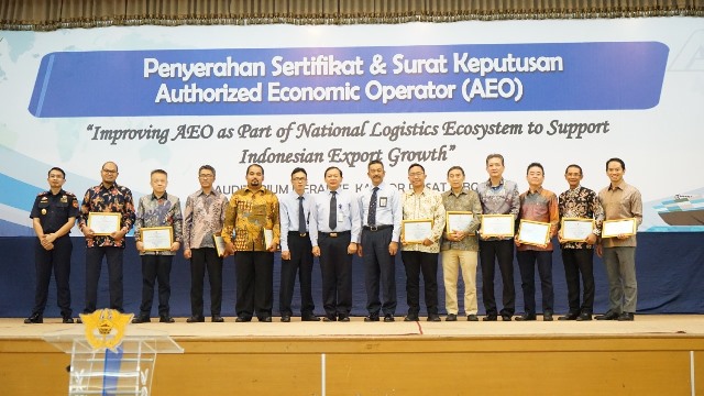 Sambu Group Raih Sertifikat AEO dari Ditjen Bea dan Cukai