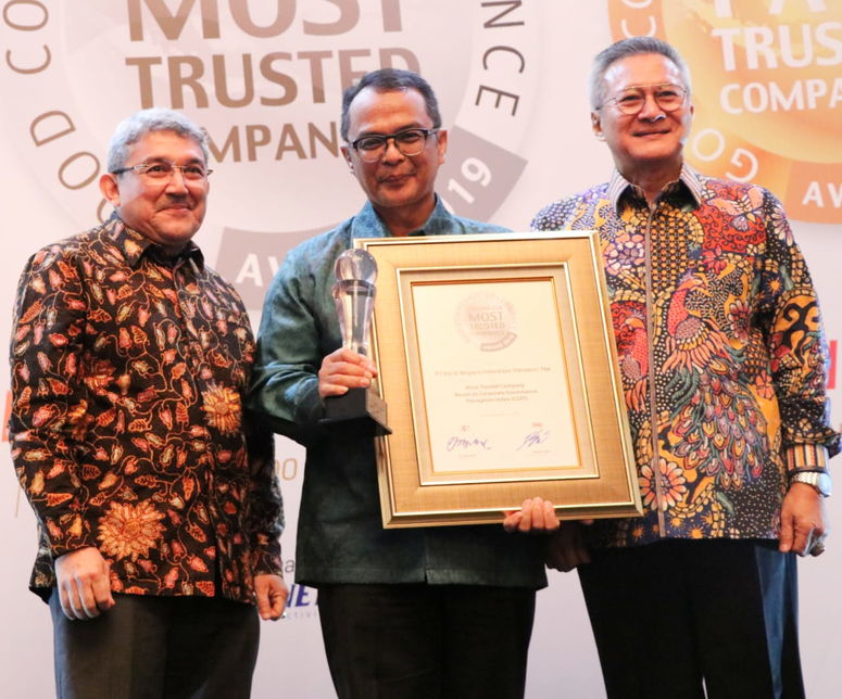 SWA - IICG Anugerahi BNI "The Most Trusted Company"