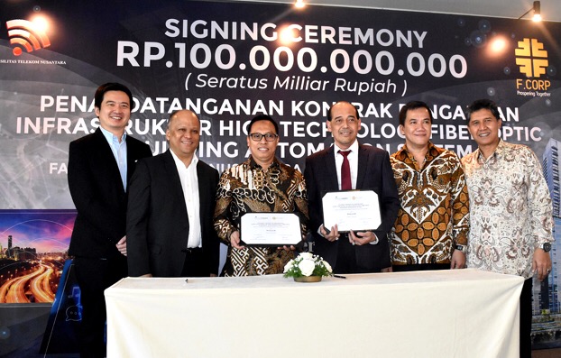 Pollux Habibie Gandeng PT Fasilitas Telekom Nusantara Bangun Jaringan F﻿i﻿b﻿e﻿r﻿ ﻿O﻿p﻿t﻿i﻿k