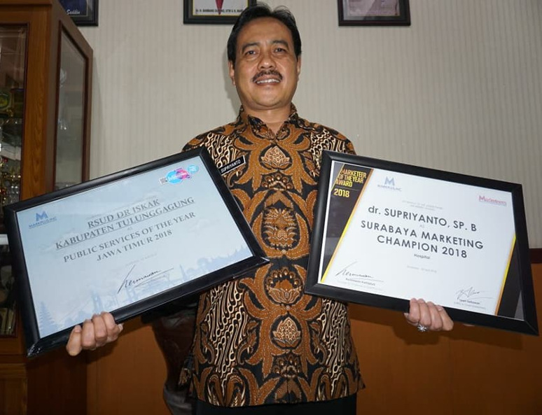 Supriyanto Dharmoredjo, Direktur RSUD dr. Iskak Tulungagung (Dok RSUD dr. Iskak)