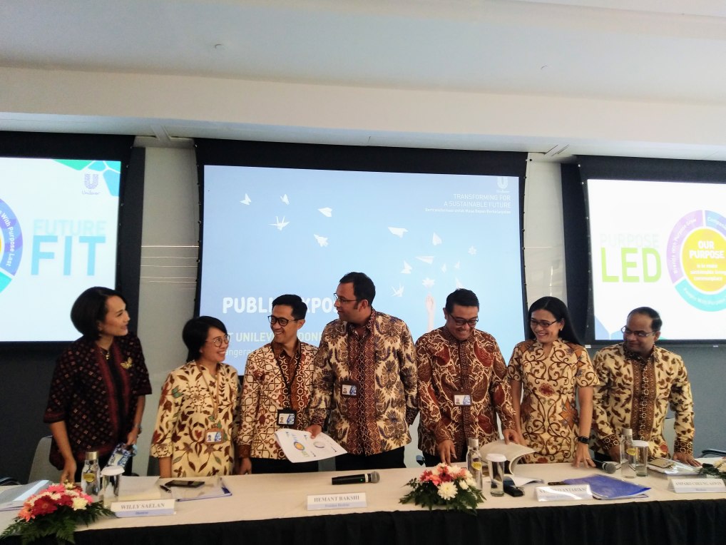 Unilever Bukukan Penjualan Bersih Rp 42,9 Triliun