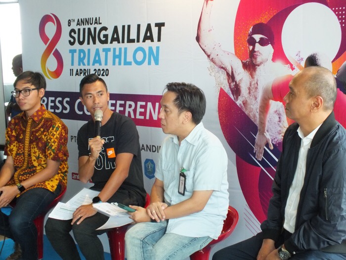 Promosi Pariwisata Bangka Melalui Mandiri 8th Sungailiat Triathlon