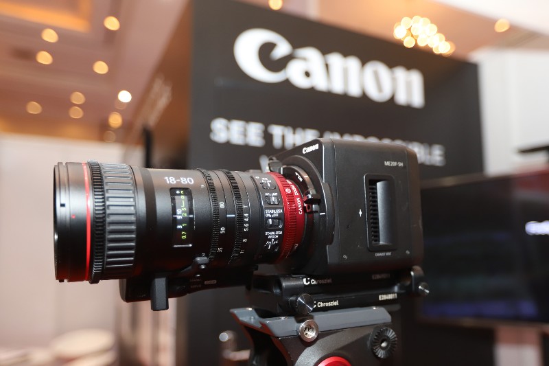 Canon ME20F-SH Sensitif terhadap Cahaya Tinggi