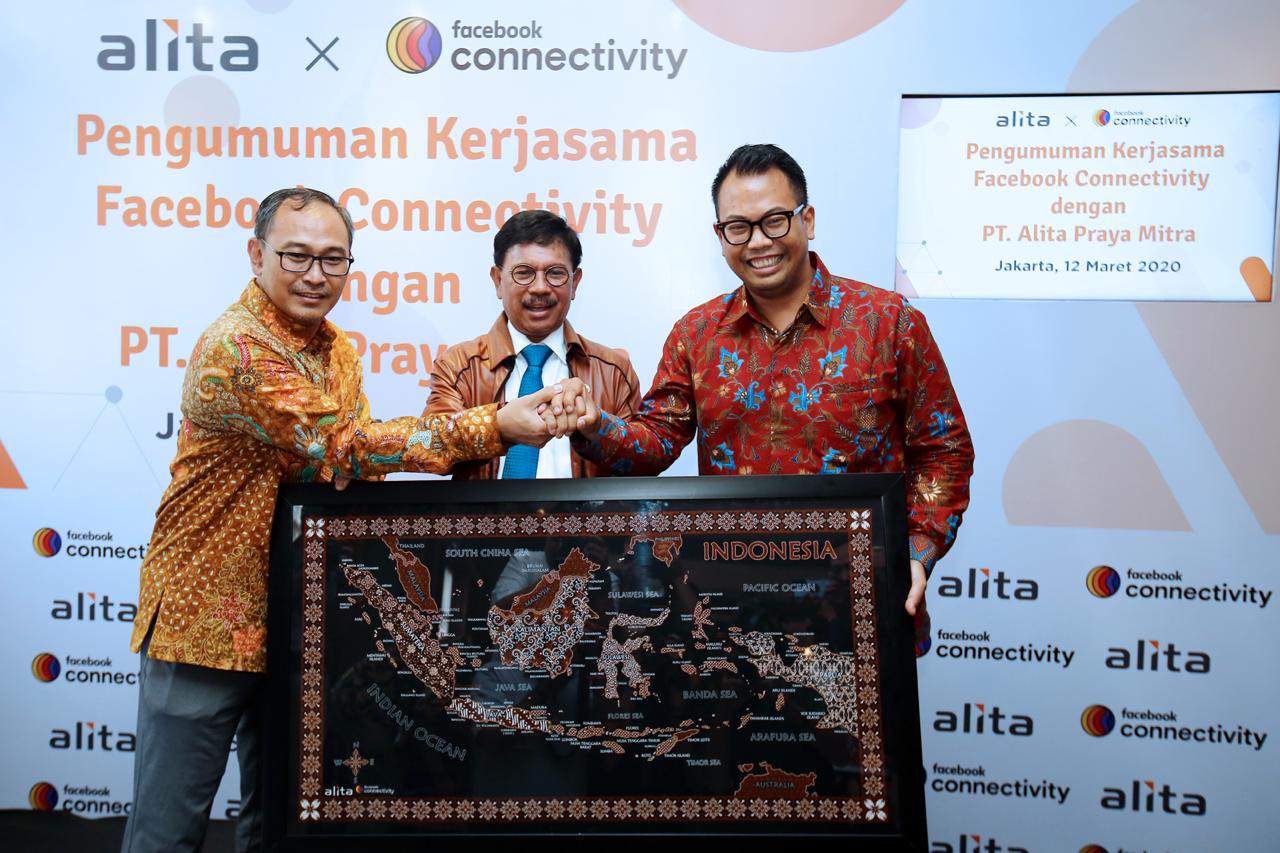 Alita-Facebook Connectivity Perluas Jaringan Fiber Optik di Indonesia