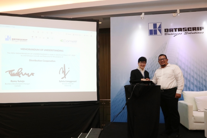 Datascrip Jadi Authorized Distributor Comelit di Indonesia