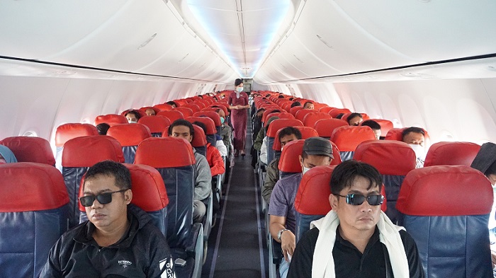 Grup Lion Air Terapkan Sistem Jarak Aman Saat Terbang