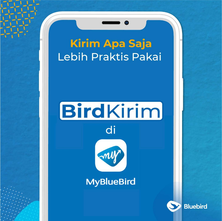 Blue Bird Luncurkan BirdKirim, Layanan Antar Logistik via Aplikasi