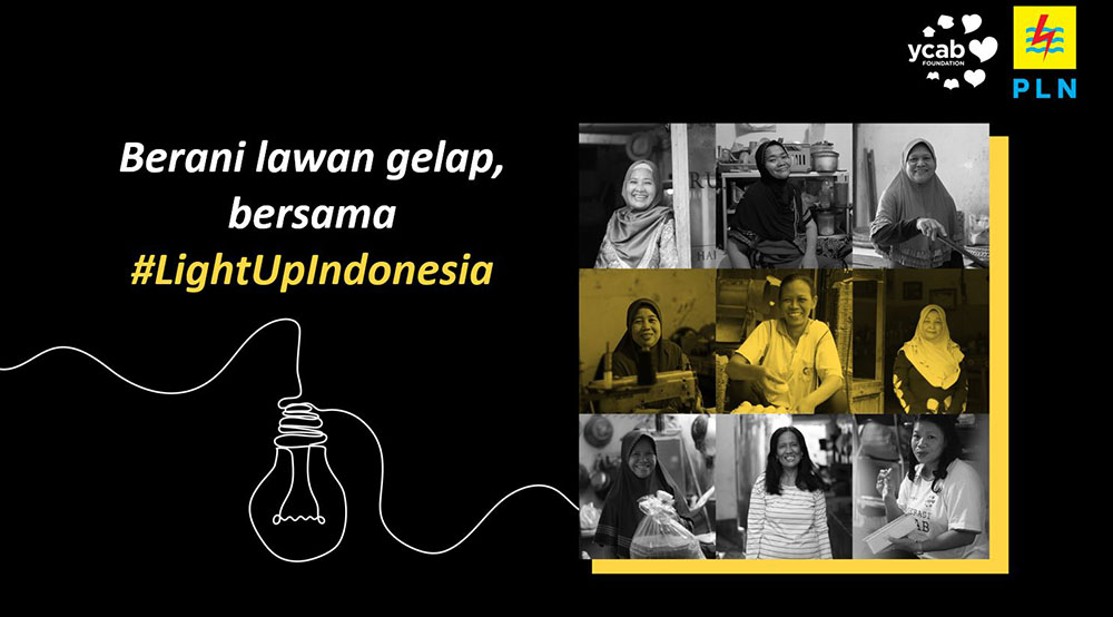 YCAB Terangkan Indonesia Bersama #LightUpIndonesia