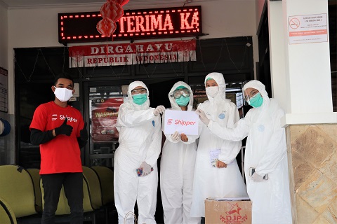 Shipper Indonesia Layani Pengiriman Bantuan Selama Pandemi Covid-19