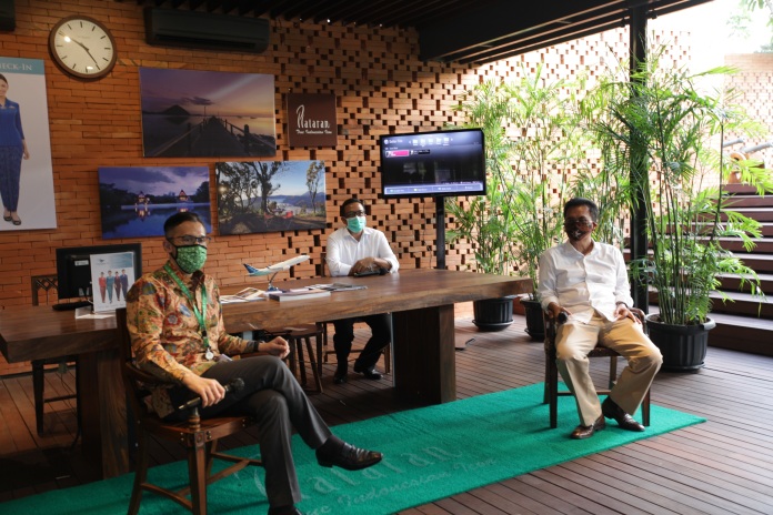 Garuda Tawarkan Layanan Check-in Premium di Hutan Kota by Plataran