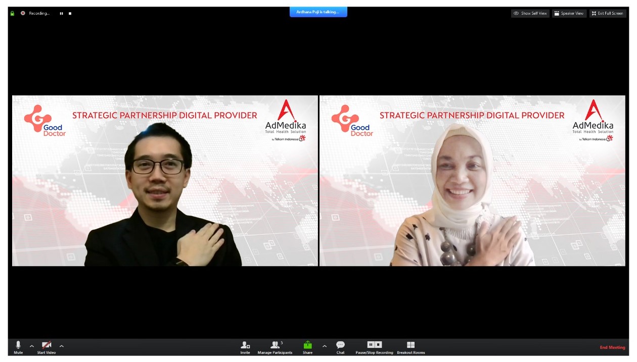 Perluas dan Perkuat Layanan, AdMedika Jalin Kerjasama dengan Good Doctor Technology Indonesia