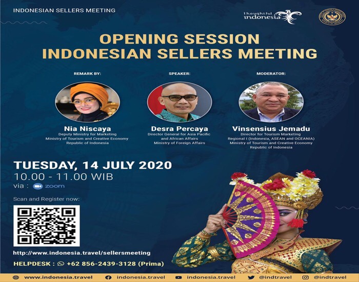 Kemenparekraf Akan Adakan Indonesian Sellers Meeting 3 Hari