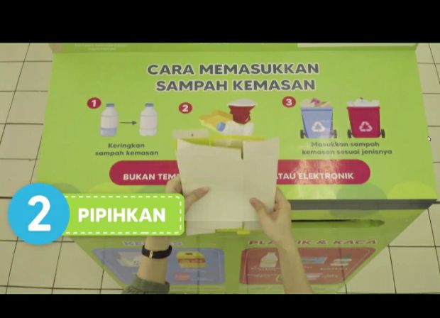 Dropbox Sampah Kemasan agar Terwujud Indonesia Bebas Sampah 2030