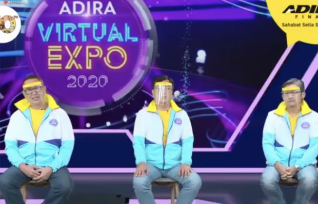 Adira Virtual Expo 2020 Libatkan 350 Mitra Dealer Adira Finance