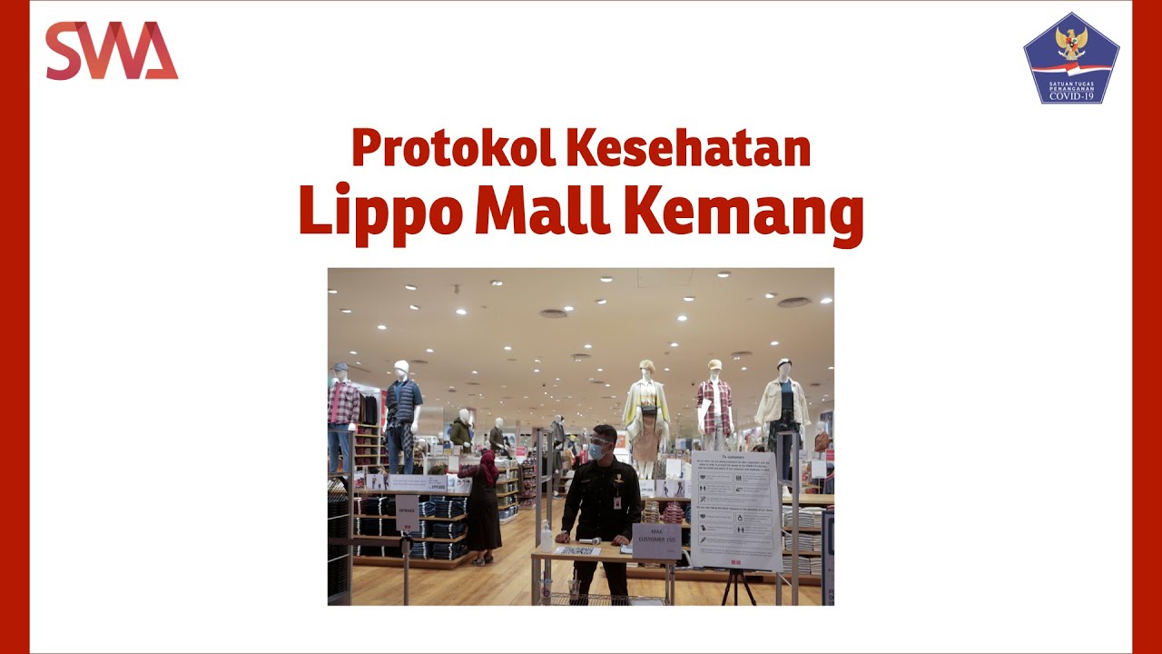 Protokol Kesehatan Lippo Mall Kemang