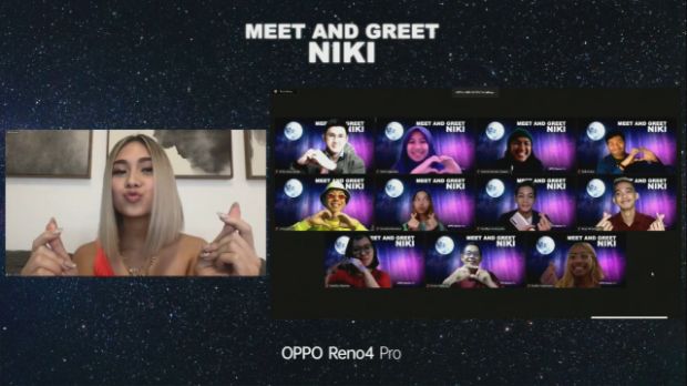 Oppo Reno4 Pro Gelar Meet and Greet Virtual Bersama Niki