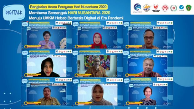 Semangat Hari Nusantara 2020 Menuju UMKM Hebat Berbasis Digital