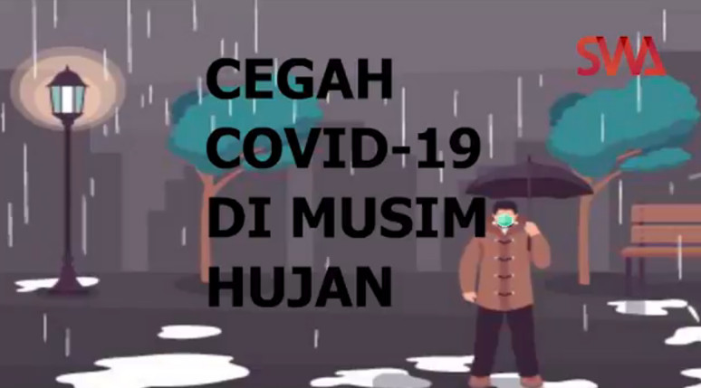 Cegah Covid-19 di Musim Hujan
