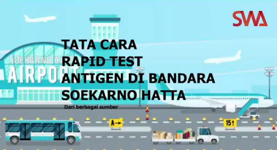 Tata Cara Rapid Test Antigen di Bandara Soekarno Hatta
