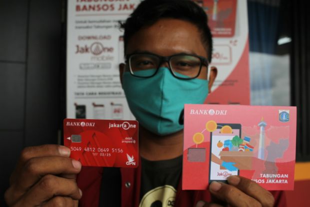 Dinsos DKI Jakarta dan Bank DKI Mulai Salurkan Bantuan Sosial Tunai