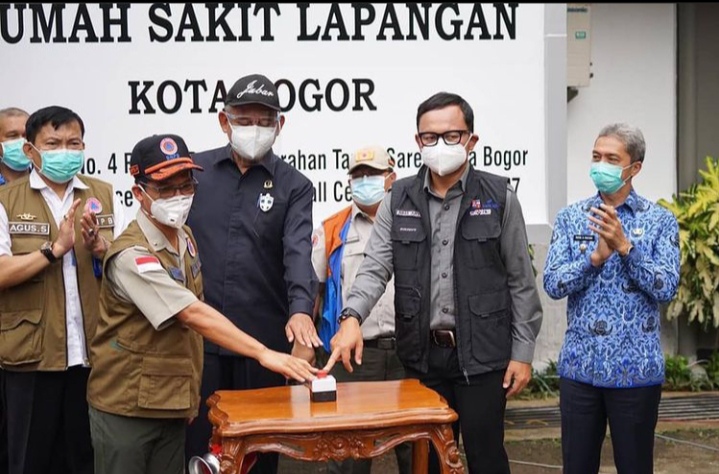 RS Lapangan Covid-19 Kota Bogor Diharapkan Atasi Ketersediaan Ruang Isolasi