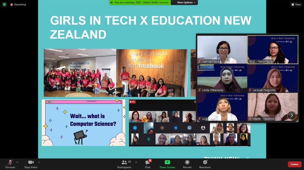 18 Perempuan Menerima Beasiswa Girls In Tech