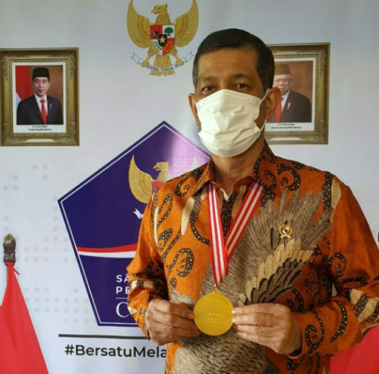 Doni Monardo Sebut “Medali Emas Pentahelix” di Hari Pers Nasional