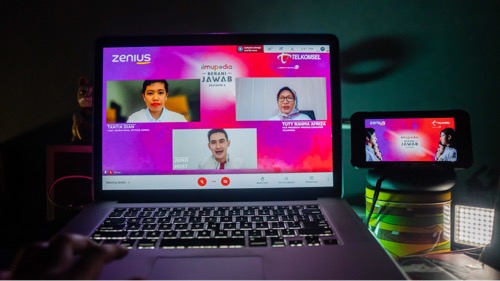 Telkomsel-Zenius Dukung Dunia Pendidikan di Masa Pandemi