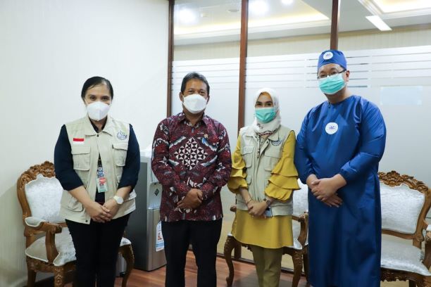 Vaksinasi Kelar, Menteri Trenggono Ingatkan Patuhi Prokes