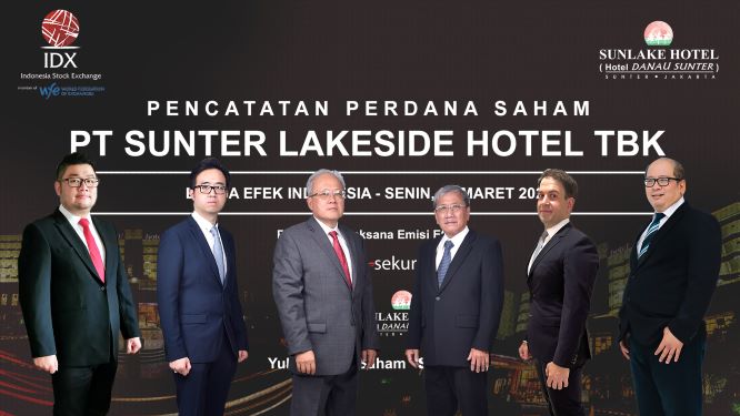 Imbal Hasil Saham Sunter Lakeside Hotel Capai 60%